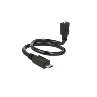 Delock USB-OTG-Kabel MicroB ShapeCable 0.35 m Delock USB-OTG-Kabel MicroB ShapeCable 0.35 m