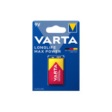 Varta Batterie Longlife Max Power 9V 1 Stück