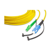 Lightwin LWL-Patchkabel LC/APC-SC, Singlemode, Simplex, 15m