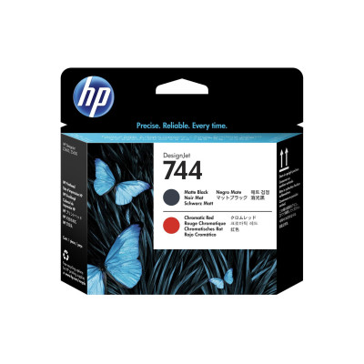 HP Druckkopf Nr. 744 (F9J88A) Chromatic Red/Matte Black HP Druckkopf Nr. 744 (F9J88A) Chromatic Red/Matte Black