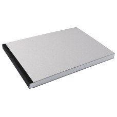 Sigel Notizbuch A4, Uni, Schwarz