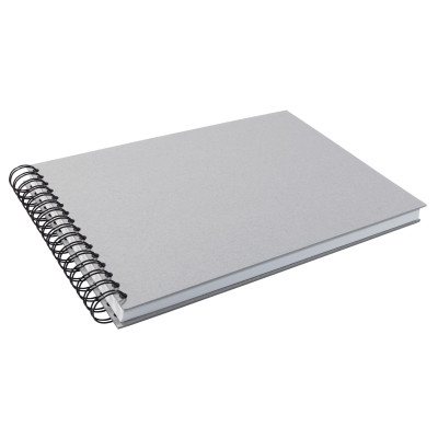 Sigel Notizbuch A4, Uni, Grau