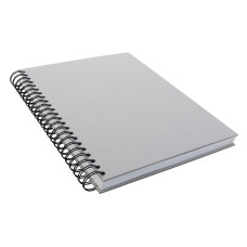 Sigel Notizbuch A4, Uni, Grau Sigel Notizbuch A4, Uni, Grau