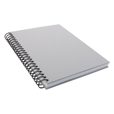 Sigel Notizbuch A4, Uni, Grau