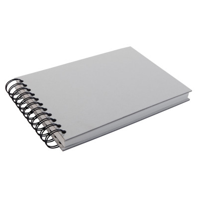 Sigel Notizbuch A5, Uni, Grau