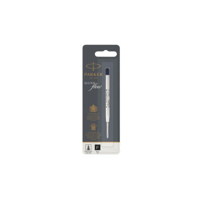 Parker Patrone Quinkflow Mine Schwarz, Fein (F)