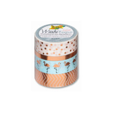 Folia Washi Tape Hotfoil Gold/Weiss/Blau Folia Washi Tape Hotfoil Gold/Weiss/Blau