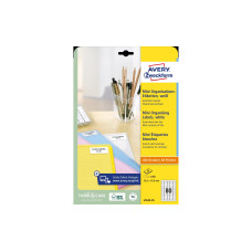 Avery Zweckform Mini-Etiketten L7632 - 25 35.6 x 16.9 mm Avery Zweckform Mini-Etiketten L7632 - 25 35.6 x 16.9 mm