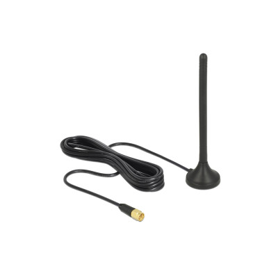 Delock LTE-Antenne SMA 0,8-2,1GHz 12 cm 2.5 dBi
