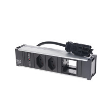 Bachmann Einbausteckerleiste CONI 2x T13, 1x ABD