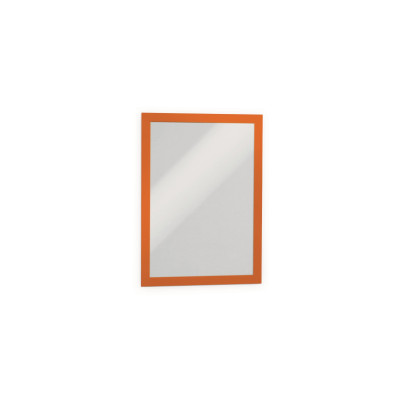 DURABLE Präsentationsrahmen Duraframe A4 2 Stück Orange