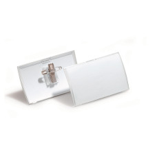DURABLE Namensschild mit Clip Click Fold 25 x 40x75 mm