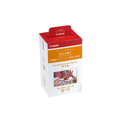 Canon Tinten- und Papierset RP-108 100 x 148 mm Canon Tinten- und Papierset RP-108 100 x 148 mm