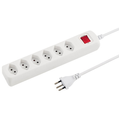 STEFFEN Steckdosenleiste POWER EASY 6x T13