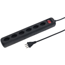 STEFFEN Steckdosenleiste POWER EASY 6x T13 quer
