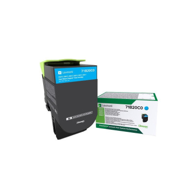 Lexmark Toner 71B20C0 Cyan