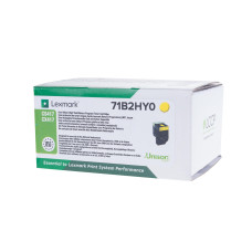 Lexmark Toner 71B2HY0 Yellow Lexmark Toner 71B2HY0 Yellow