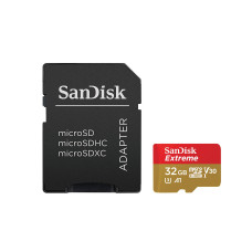 SanDisk microSDHC-Karte Extreme UHS-I U3 32 GB SanDisk microSDHC-Karte Extreme UHS-I U3 32 GB