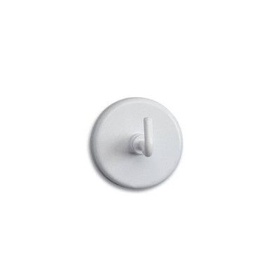Maul Haftmagnet 5 x Ø 36 mm mit Haken Weiss