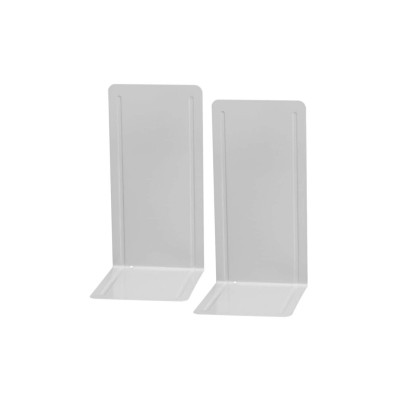Maul Buchstützen-Set S Grau, Metall
