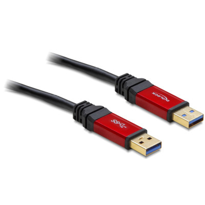 Delock USB 3.0-Kabel A - A Premium 5 m Delock USB 3.0-Kabel A - A Premium 5 m