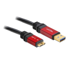 Delock USB 3.0-Kabel A - MicroB Premium 5 m