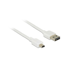 Delock USB 2.0-Kabel EASY-USB USB A - Mini-USB B 1 m