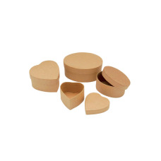 Glorex Papp-Schachteln Mini-Boxen-Set