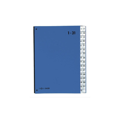 Pagna Ordnungsmappe A4 1-31 Blau