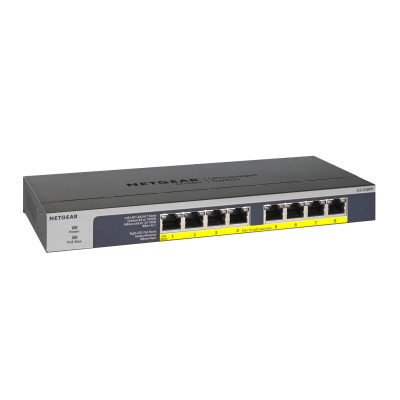 Netgear PoE+ Switch GS108PP 8 Port Netgear PoE+ Switch GS108PP 8 Port