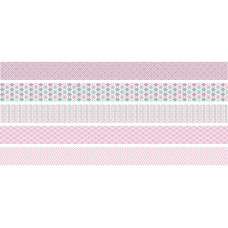 Heyda Washi Tape Pastell Mini Rosa Heyda Washi Tape Pastell Mini Rosa