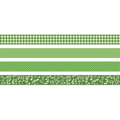 Heyda Washi Tape Colour Code Kiwi Grün
