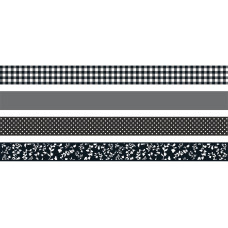 Heyda Washi Tape Colour Code Onyx Schwarz
