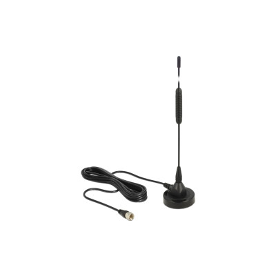 Delock DAB+-Antenne F-Stecker 174-240Mhz passiv