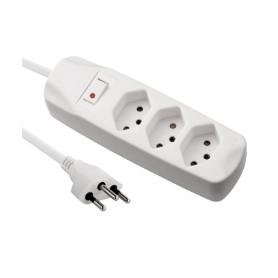 FURBER.power Steckdosenleiste 3x T13 mit Schalter FURBER.power Steckdosenleiste 3x T13 mit Schalter