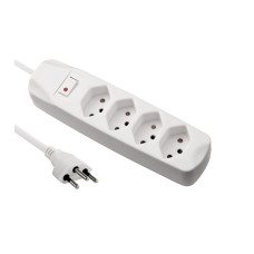 FURBER.power Steckdosenleiste 4x T13 mit Schalter FURBER.power Steckdosenleiste 4x T13 mit Schalter
