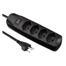 FURBER.power Steckdosenleiste 4x T13 mit Schalter FURBER.power Steckdosenleiste 4x T13 mit Schalter
