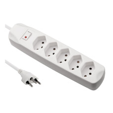 FURBER.power Steckdosenleiste 5x T13 mit Schalter