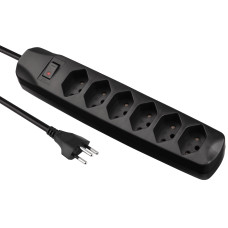 FURBER.power Steckdosenleiste 6x T13 mit Schalter