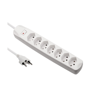 FURBER.power Steckdosenleiste 7x T13 mit Schalter FURBER.power Steckdosenleiste 7x T13 mit Schalter