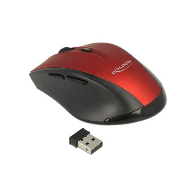 Delock Ergonomische Maus 5-Tasten kabellos Delock Ergonomische Maus 5-Tasten kabellos