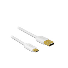 Delock USB 2.0-Kabel A - MicroB 3er Set Delock USB 2.0-Kabel A - MicroB 3er Set