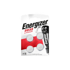 Energizer Knopfzelle Lithium CR 2032 4 Stück