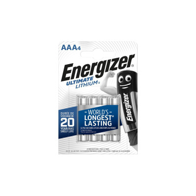 Energizer Batterie Ultimate Lithium Micro AAA  4 Stück