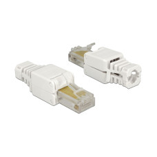 Delock Stecker RJ45 Cat.5e UTP 2 Stück, werkzeugfrei