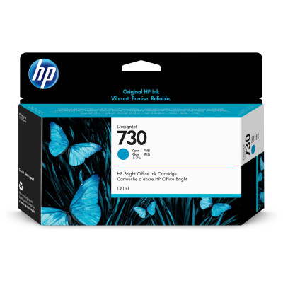 HP Tinte Nr. 730 (P2V62A) Cyan