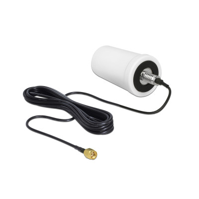 Delock WLAN-Antenne RP-SMA, Dualband RP-SMA 0 dBi Rundstrahl