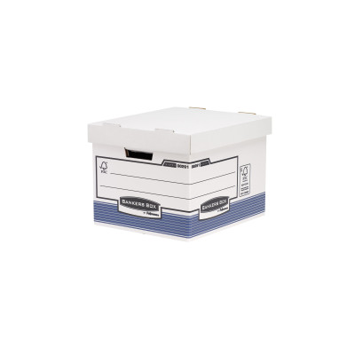 Fellowes Archivschachtel R-Kive Blau/Weiss