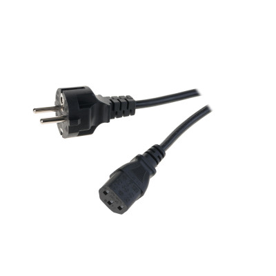 Diggelmann Netzkabel 1 m C13-Schuko