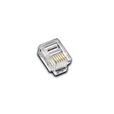 Wirewin Modularstecker RJ-12, 6P/6C, 100er-Pack